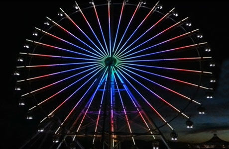马来西亚摩天轮亮化