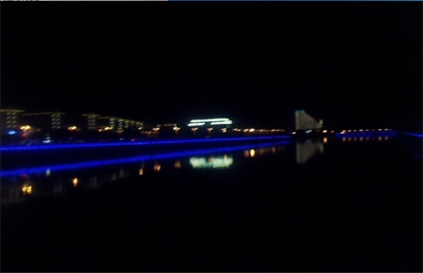 开化河道两岸亮化